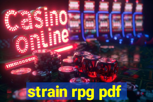 strain rpg pdf